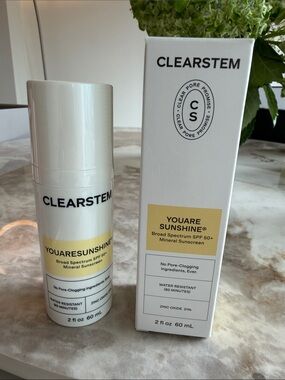 NEW CLEARSTEM YOUARESUNSHINE™️ SPF 50+ Mineral Sunscreen 2 oz